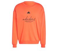 Adidas Brand Love French Terry Sweatshirt Orange L / Regular Homme