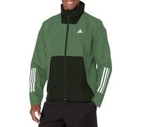 adidas Homme BSC 3-Stripes RAIN.RDY Jacket, Focus Olive, M