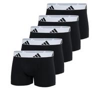 adidas Homme Caleçons Boxer, Lot de 5 - Trunks, Coton Active Flex, Logo