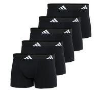 adidas Homme Caleçons Boxer, Lot de 5 - Trunks, Coton Active Flex, Logo