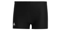 adidas Homme Classic 3-Stripes Swim Boxers, Black / White, S-M