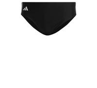 Adidas Homme Classic 3-Stripes Swim Trunks, Black/White, L
