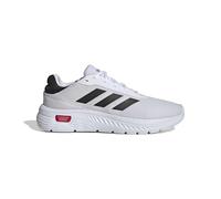 adidas Homme Cloudfoam Comfy Shoes, FTWR White/Core Black/Better Scarlet, 43 1/3 EU