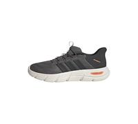 adidas Homme Cloudfoam Flex Laces Shoes, Charcoal/Carbon/Lucid Orange, 48 EU