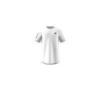 adidas Homme Club 3-Stripes Tennis Tee, White, XXL
