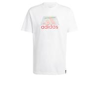adidas Homme Codes BOS Graphic Tee, White, XS