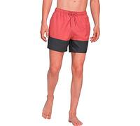 adidas Homme Colorblock Swim Shorts Short Length, Pink Strata / Grey Six, XS
