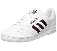 adidas Homme Continental 80 Stripes Sneaker, Cloud White/Collegiate Navy/Vivid Red, 39 1/3 EU