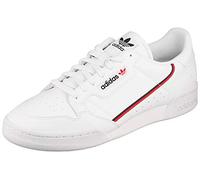 adidas Homme Continental 80 Vegan, Cloud White/Collegiate Navy/Scarlet, 46 EU