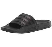 adidas Homme Coulisses de Douche Adilette Sandale Glissante, Core Black Core Black Core Noir, 42 2/3 EU