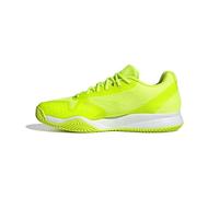 adidas Homme Courtflash Speed 2 Mens Tennis Shoes Chaussures, Lucid Lemon/Core Black/FTWR White, 39 1/3 EU