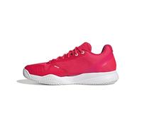 adidas Homme Courtflash Speed 2 Mens Tennis Shoes, Lucid Red/Zero met./FTWR White, 44 EU