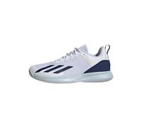 adidas Homme Courtflash Speed Tennis Shoes Chaussures, Cloud White/Dark Blue/Halo Blue, 44 2/3 EU