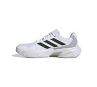 adidas Homme Courtjam Control 3 Clay Tennis Shoes, FTWR White/Core Black/Grey Two, 44 2/3 EU