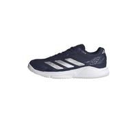 adidas Homme Courtquick Mens Padel Shoes, Dark Blue/Silver Met./FTWR White, 45 1/3 EU