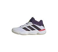 adidas Homme Courtstabil Indoor Performance Shoes Chaussures de Sport, Cloud White/Aurora Met. / Aurora Plum, 44 2/3 EU
