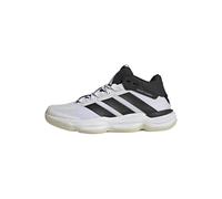 adidas Homme Courtstabil Indoor Performance Shoes, FTWR White/Core Black/FTWR White, 43 1/3 EU