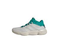 adidas Homme Courtstabil Indoor Performance Shoes, Grey One/Grey One/Equipment Green, 46 EU