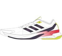 adidas Homme Crazyflight 5 Indoor Shoes Chaussures, FTWR White/Aurora met./Semi Lucid Red, 41 1/3 EU