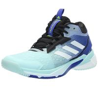 adidas Homme Crazyflight 5 Mid Top Indoor Basket, Semi Flash Aqua Zero Metallic Lucid Blue, 41 1/3 EU