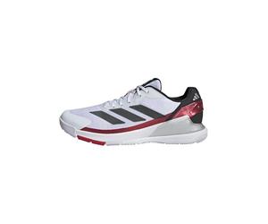 Adidas Homme Crazyquick Lightstrike Padel Shoes, Cloud White/Core Black/Lucid Red, 36 EU