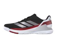 adidas Homme Crazyquick Padel Chaussures, CBLACK/SILVMT/LUCRED, 42 2/3 EU