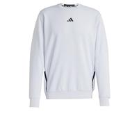 adidas Homme D4T Workout Crew Sweatshirt, Halo Silver, XXL