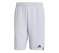 adidas Homme D4T Workout Knit Shorts, Halo Silver, XL 5 inch