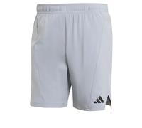 adidas Homme D4T Workout Short Shorts, Halo Silver, S 5 inch