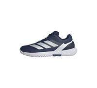 adidas Homme Defiant Speed 2 Tennis Shoes, Dark Blue/Zero met./FTWR White, 48 2/3 EU