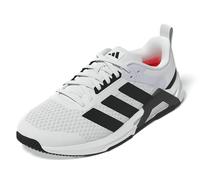 Adidas Homme Dropset Vario Training Basket, Blanc Noir Rouge Lucid, 10.5 US Wide