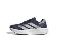 adidas Homme Duramo Speed 2 Running Shoes Chaussures de Course, Dark Blue/Silver Metallic/Halo Silver, 46 2/3 EU