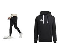 adidas Homme Ent22 Tr Pnt PANTS 1, Noir, S EU + Homme Ent22 Hoody HOODED SWEAT, Noir, S EU