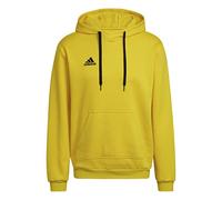 adidas Homme Entrada 22 Sweat Hoodie, Team Yellow / Black, XS