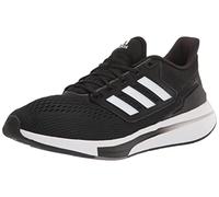 adidas Homme Eq21 Run Chaussure de Course, Noir Blanc Gris, 46 2/3 EU