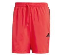 adidas Homme Essential Three Stripes Chelsea Base Short, Pure Ruby/Black, L