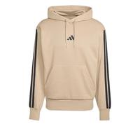 adidas Homme Essential Three Stripes Fleece Hoodie, Warm Sandstone/Black, S