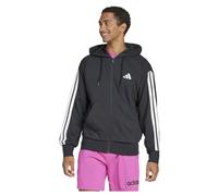 Adidas Essentials 3 Stripes French Terry Full Zip Sweatshirt Noir 2XL / Regular Homme