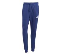 adidas Homme Essential Three Stripes French Terry Pant, Dark Blue/White, L