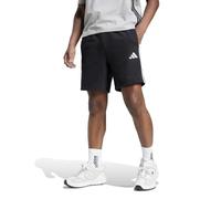 adidas Homme Essential Three Stripes French Terry Short, Black/White, S