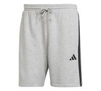 Adidas Short Essential Three Stripes French Terry Homme Gris moyen chiné/Noir XXL