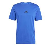 adidas Homme Essential Three Stripes Single Jersey Tee, Team Royal Blue/Black, M
