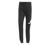 adidas Homme Essentials BIG Logo Fleece Pant Cuffed, Black/White, L