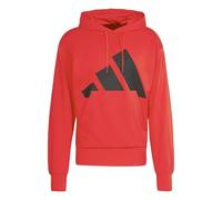Adidas Essentials Big Logo French Terry Hoodie Rouge S Homme
