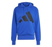 adidas Homme Essentials BIG Logo French Terry Hoodie, Team Royal Blue/Black, XXL