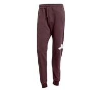 adidas Homme Essentials BIG Logo French Terry Pant, Aurora Ruby/White, XL