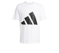 adidas Homme Essentials BIG Logo Single Jersey Tee, White/Black, S