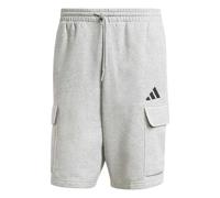 Adidas – Short cargo Essentials FEELCOZY Fleece – Gris chiné/Noir – XL Homme