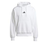 Adidas Essentials Feelcozy Fleece Hoodie White Felpa con cappuccio da uomo