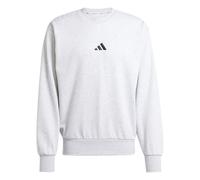 Adidas Homme Essentials FEELCOZY Fleece Sweatshirt, Light Grey Heather/Black, XL